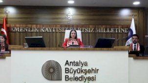 Antalya Büyükşehir Belediye Meclisi’nden Antalyaspor’a destek