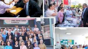 Antalya'da Bakan Tekin'den okul ziyareti