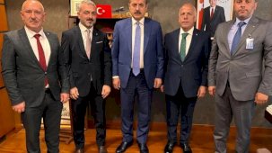 Artvin Ticaret Borsası’ndan Milletvekili Faruk Çelik’e ziyaret