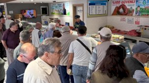 Aydın'da Halk Ege Et’te bayram indirimi yoğun ilgi gördü