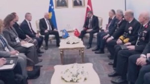 Bakan Çiftçi, Kosovalı mevkidaşıyla SAHA'da görüştü