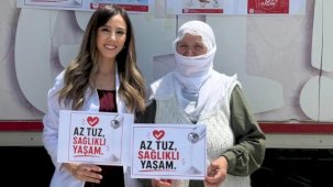Batman Kozluk’ta tuz farkındalığı