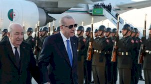 Cezayir Cumhurbaşkanı Tebbun Ankara'da
