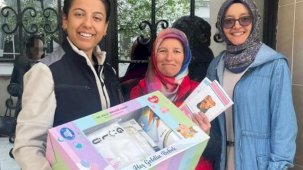 Çorum'da anne ve bebeklere evde destek