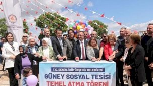 Denizli Güney’de yeni yaşam merkezinin temeli atıldı