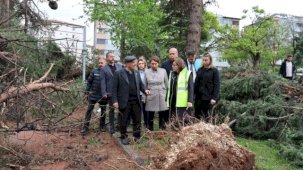 Gaziantep’te 'süper hücre'ye karşıu tüm ekipler sahada