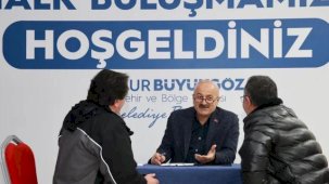 Gebze'de Başkan Büyükgöz halkı dinledi