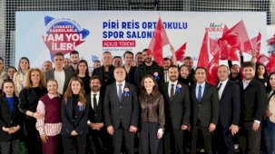 İstanbul Ataşehir’de okul bahçesine modern spor salonu