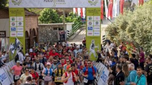 İzmir'de Efeler Yolu Ultra Trail’de madalyalar verildi