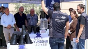İzmir'de kahverengi kokarca böceğine karşı tuzak