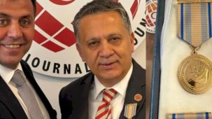 KGK Genel Başkanı Dim’e büyük onur...Azerbaycan'dan Karabağ sürecindeki katkıya madalya