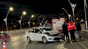Kocaeli A Takımı’ndan kazaya ilk müdahale