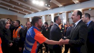Konya’da Büyükşehir ve KOSKİ’de bayramlaşma