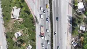 Konya'da MARSAN Girişi’ne Büyükşehir'den yaya üst geçidi