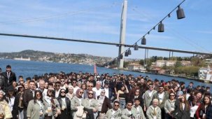 Konyalı öğrencilerin İstanbul heyecanı