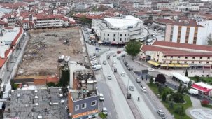 Konya'ya değer katan dönüşümde yıkımlar tamamlandı