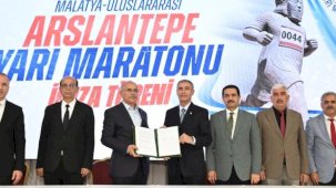 Malatya Arslantepe Yarı Maratonu’nun protokolü imzalandı