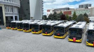 Malatya Büyükşehir filosuna 12 otobüs