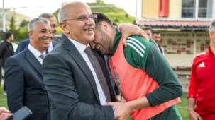 Malatya futboluna Başkan Er’den moral desteği