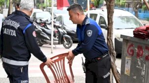 Manisa’da kaldırımlar yayaların