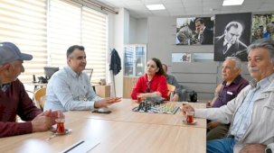 Mersin’de emekli evleri dayanışmanın merkezi oldu