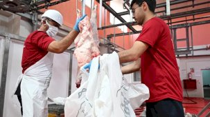 Mersin’de Kurban Bayramı’nda hijyenik kesim hizmeti