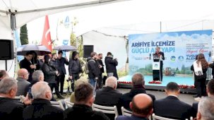 Sakarya Arifiye altyapısı için tarihi adım