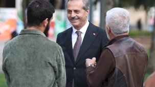Sakarya'da Başkan Alemdar bayram öncesi vatandaşlarla buluştu