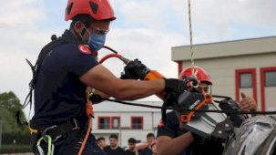 Sakarya'da geleceğin ateş savaşçıları nefes kesti