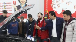 Samsun Büyükşehir’den gençlere oto ekspertiz kursu