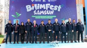 Samsun’da BİLİMFEST coşkusu başladı