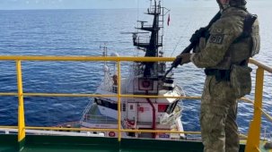 Somali açıklarında Türk Deniz Gücü’nden sondaj gemilerine güvenlik desteği