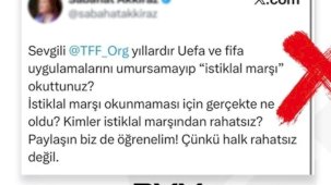 TFF iddialarına İletişim'den yalanlama: İstiklal Marşı uygulaması sürüyor