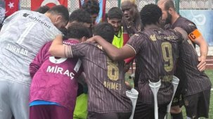 Trabzon Ampute Futbol Takımı üçüncülüğü garantiledi
