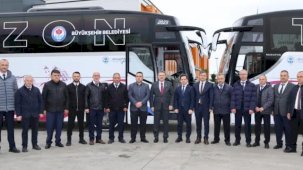 Trabzon'un araç filosuna 12 yeni otobüs dahil edildi