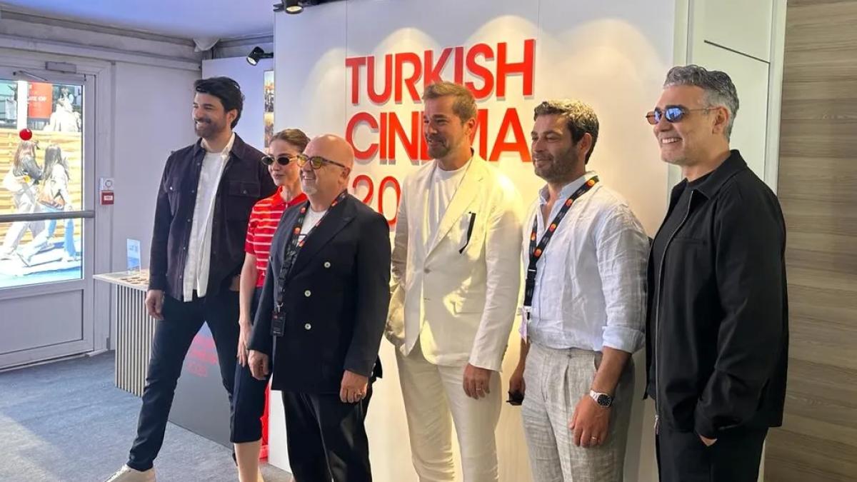 Türkiye Standı Cannes Film Festivali’nde yoğun ilgi gördü