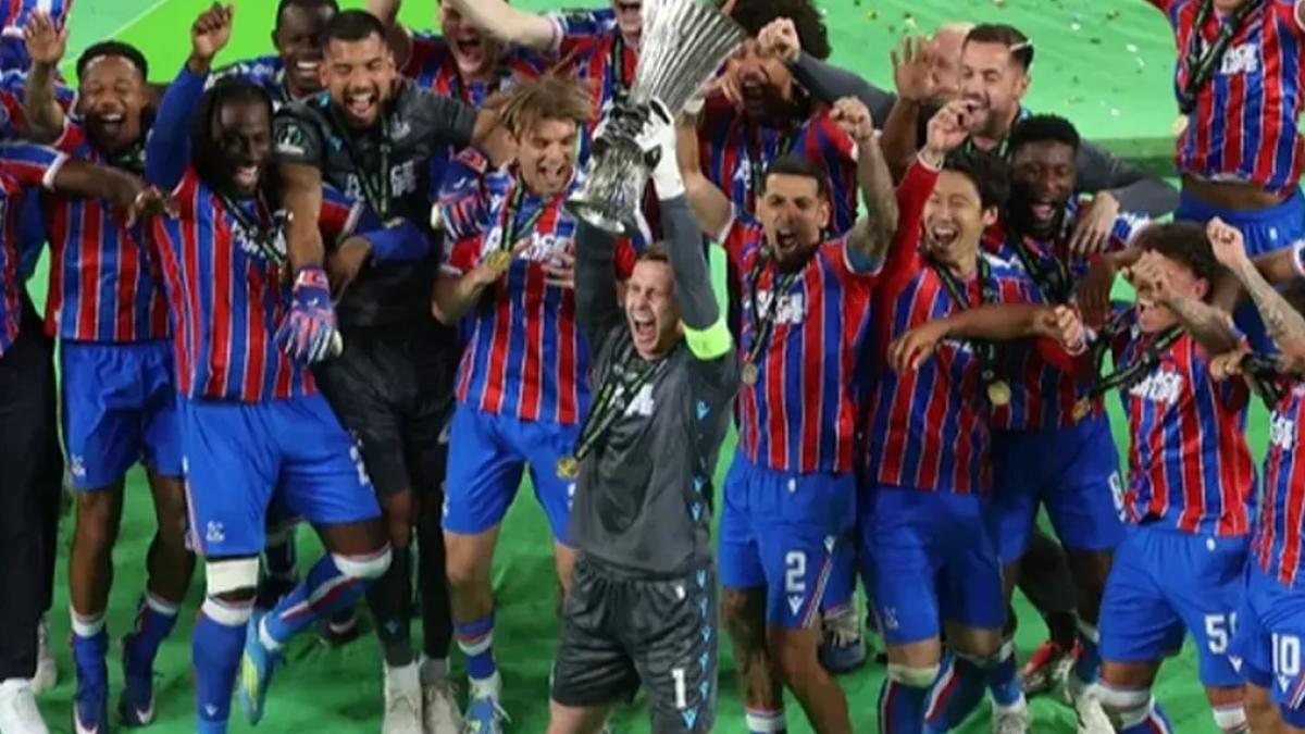 UEFA Konferans Ligi'nde şampiyon Crystal Palace
