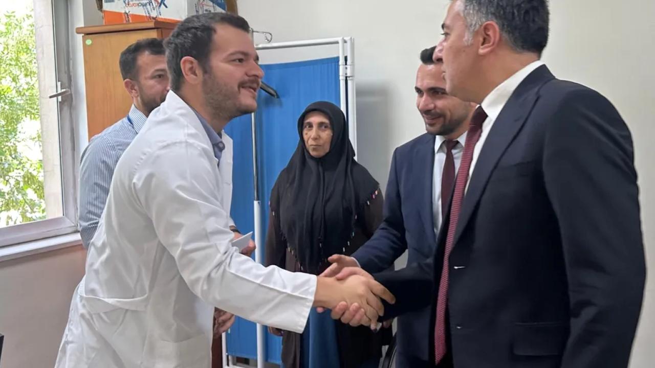 Batman Kozluk'ta sağlık hizmetlerine yakın mercek