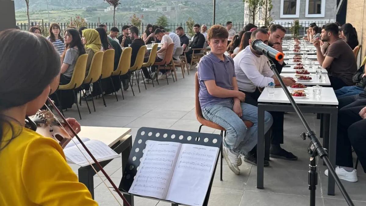 Batman Sason'da gençler YKS öncesi moral buldu