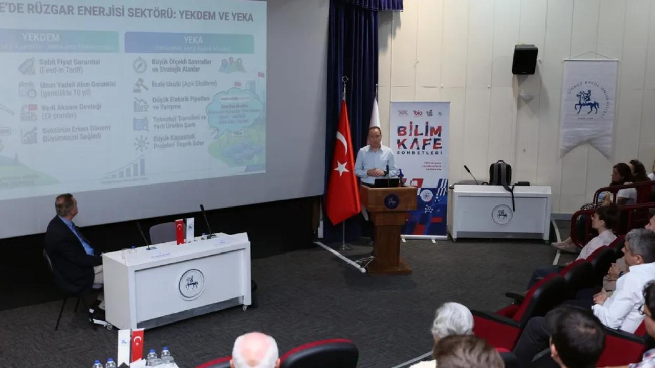 DEÜ’de Bilim Kafe Sohbetlerinde alternatif enerji konuşuldu