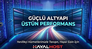 Dijital Dünyada Zirveye Oynayanların Ortak Noktası: HAYALHOST ile Güçlü Altyapı ve Üstün Performans!