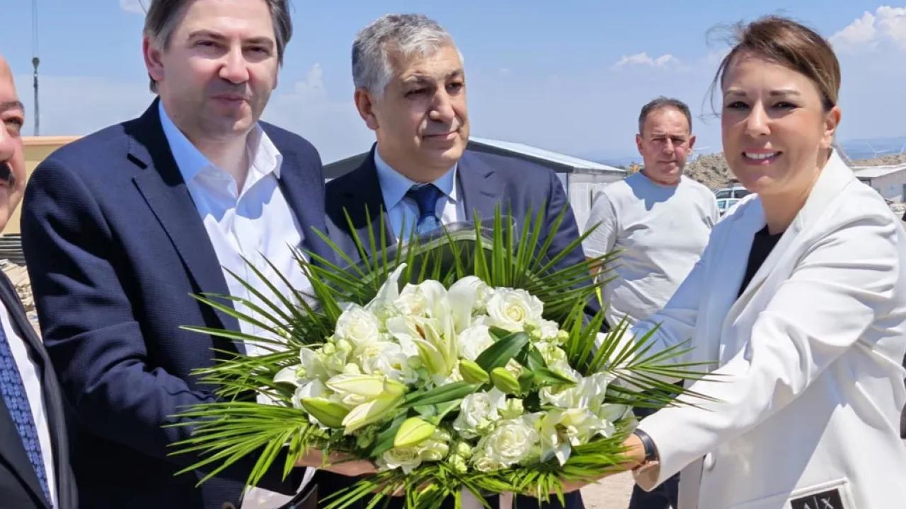 Dikili Jeotermal Isıtmalı Sera Organize Tarım Bölgesi'ne sıkı takip