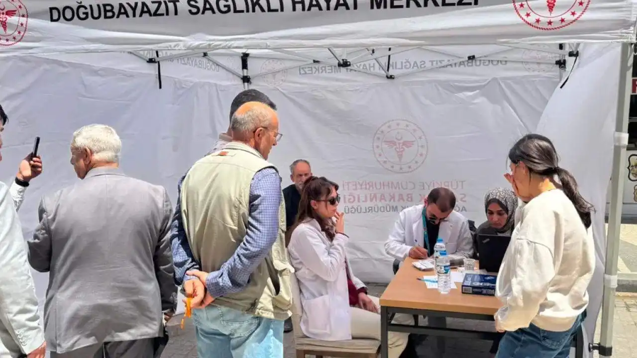 Doğubayazıt İlçe Sağlık'tan sağlıklı yaşama örnek çalışma