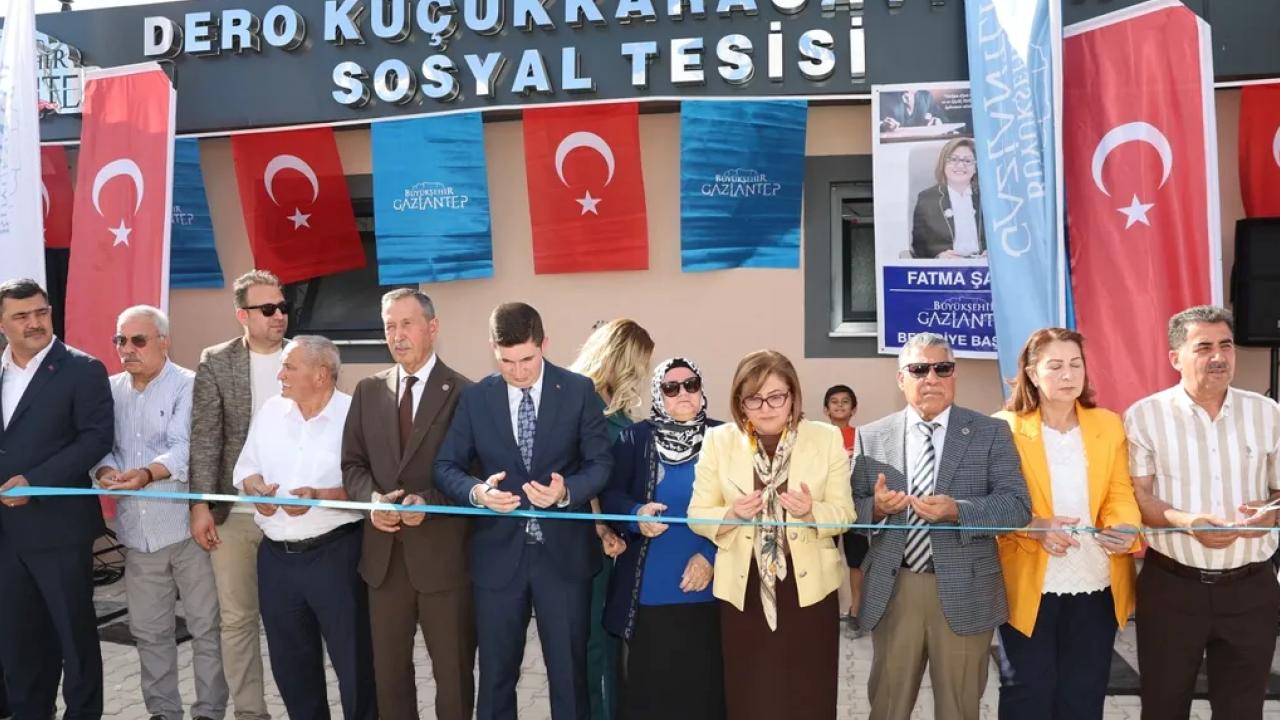 Gaziantep'de Büyükşehir ve Oğuzeli işbirliğinde sosyal tesis