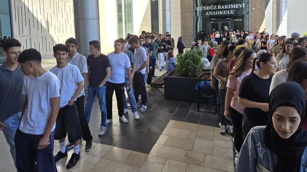 Gaziantep’te YKS tatbikatı yapıldı