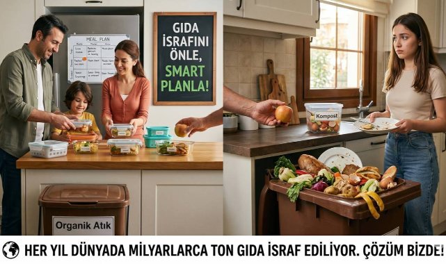 Gıda israfına karşı çağrı!