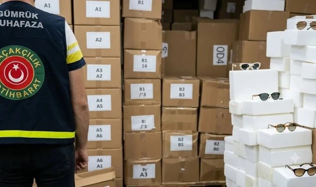 Gümrükler'de sahte tıbbi malzeme operasyonu