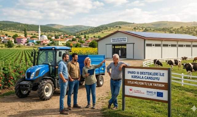 IPARD'dan kırsala 375,6 milyon TL'lik destek