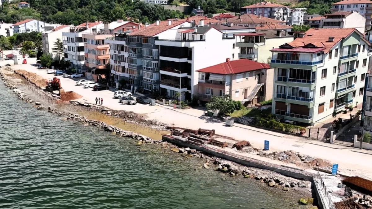Kocaeli Ulaşlı’daki olası taşkın riskine dal kırıcı set!