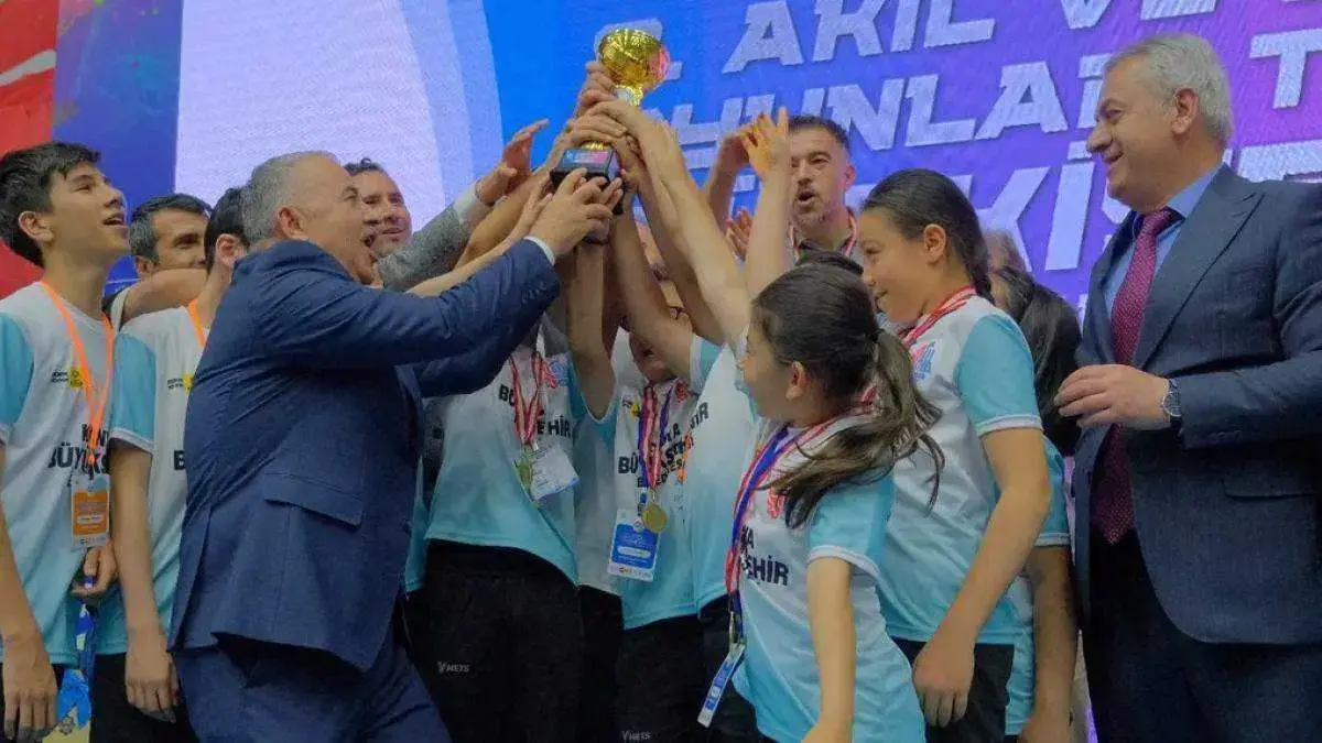 Konya Akıl ve Zekâ oyunlarında üst üste 3. kez Tür